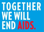 Together we will end AIDS - Bild