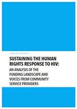 Sustaining the human rights response to HIV