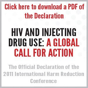 HIV and Injecting Drug Use: A Global Call for Action